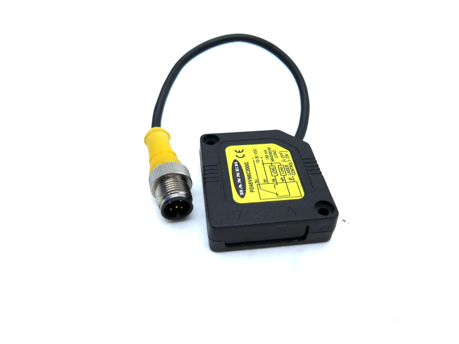 Banner PD45VN6C200Q Pico DOT Convergent Laser Sensor 10-30vdc - Advance Operations