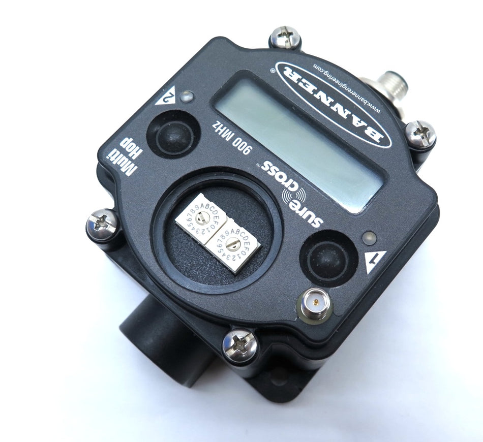 Banner DX80DR9M-H2 Sure Cross 900Mhz ModBus I/O Data Radio 13102 - Advance Operations