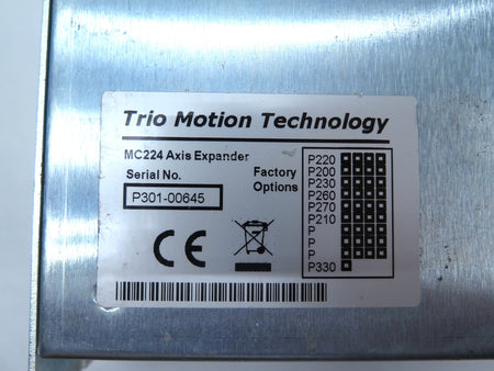 Emerson / Control Techniques Motion Coordinator MC224 Axis Expander - Advance Operations