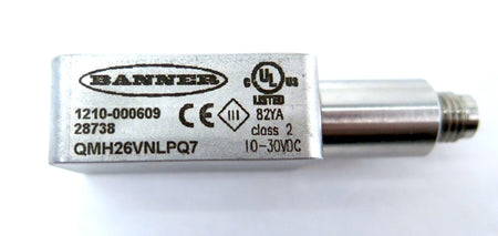 Banner QMH26VNLPQ7 Photoelectric Sensor Metal Body 1210-000609 - Advance Operations