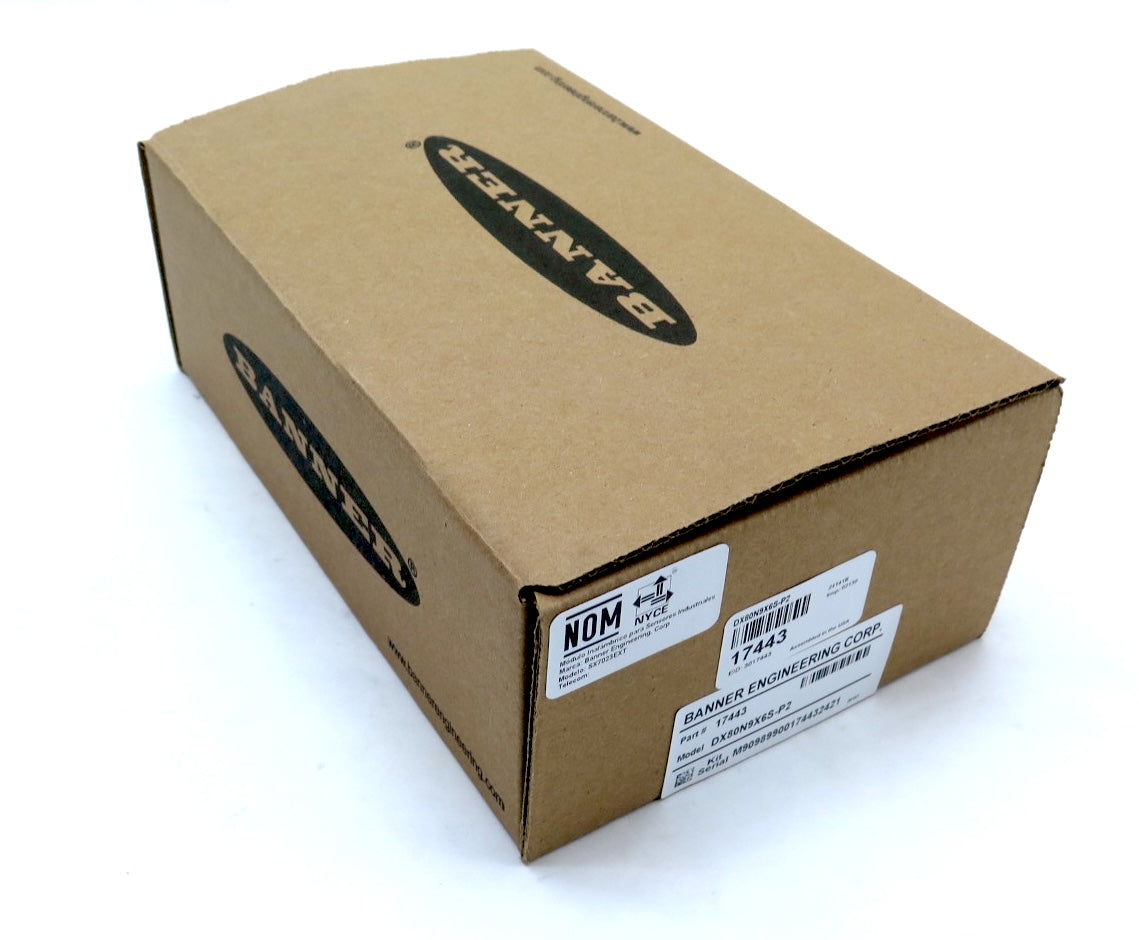 Banner DX80N9X6S-P2 / 17443 Sure Cross Performance P2 Node 900Mhz - Advance Operations