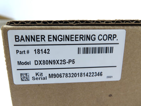 Banner DX80N9X2S-P5 Sure Cross Remote Control Unit 18142 - Advance Operations