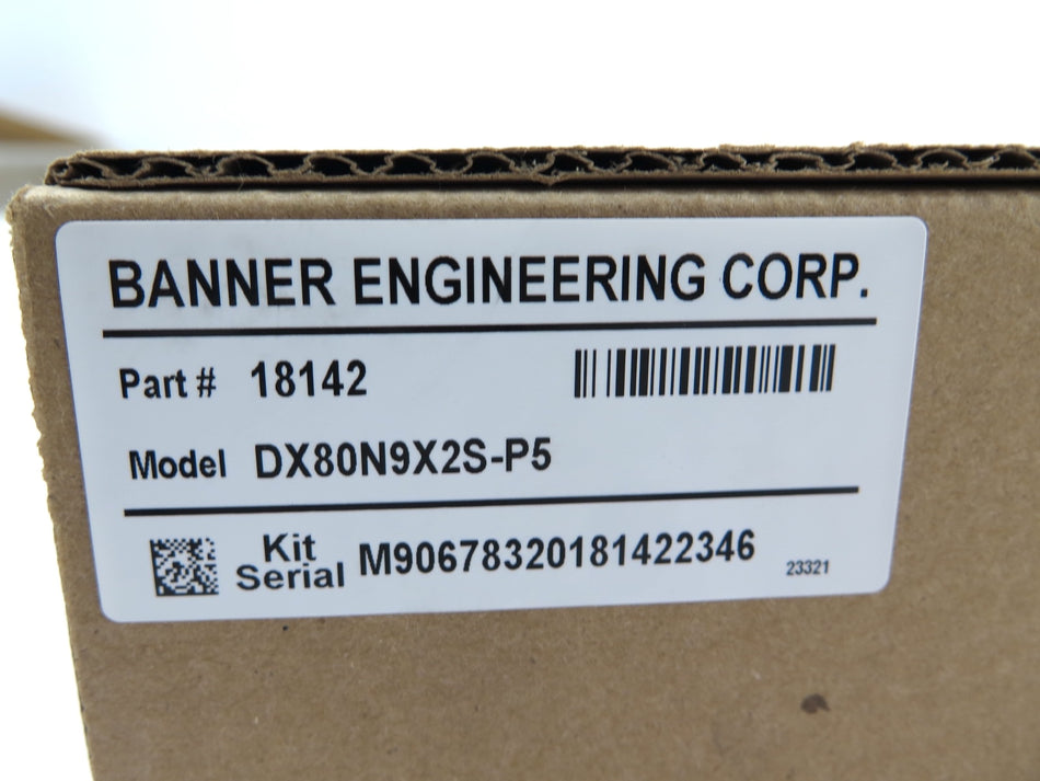 Banner DX80N9X2S-P5 Sure Cross Remote Control Unit 18142 - Advance Operations
