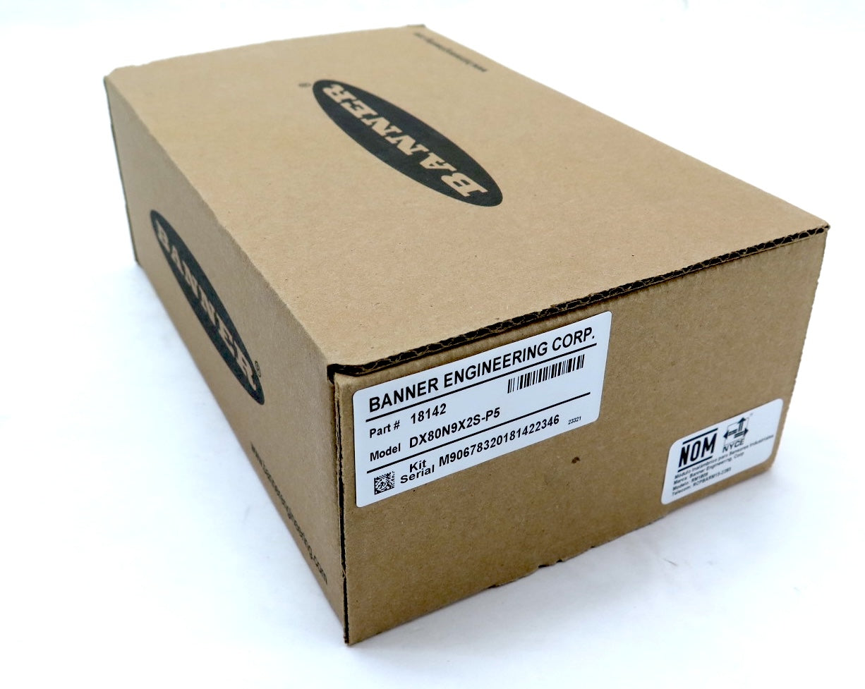 Banner DX80N9X2S-P5 Sure Cross Remote Control Unit 18142 - Advance Operations