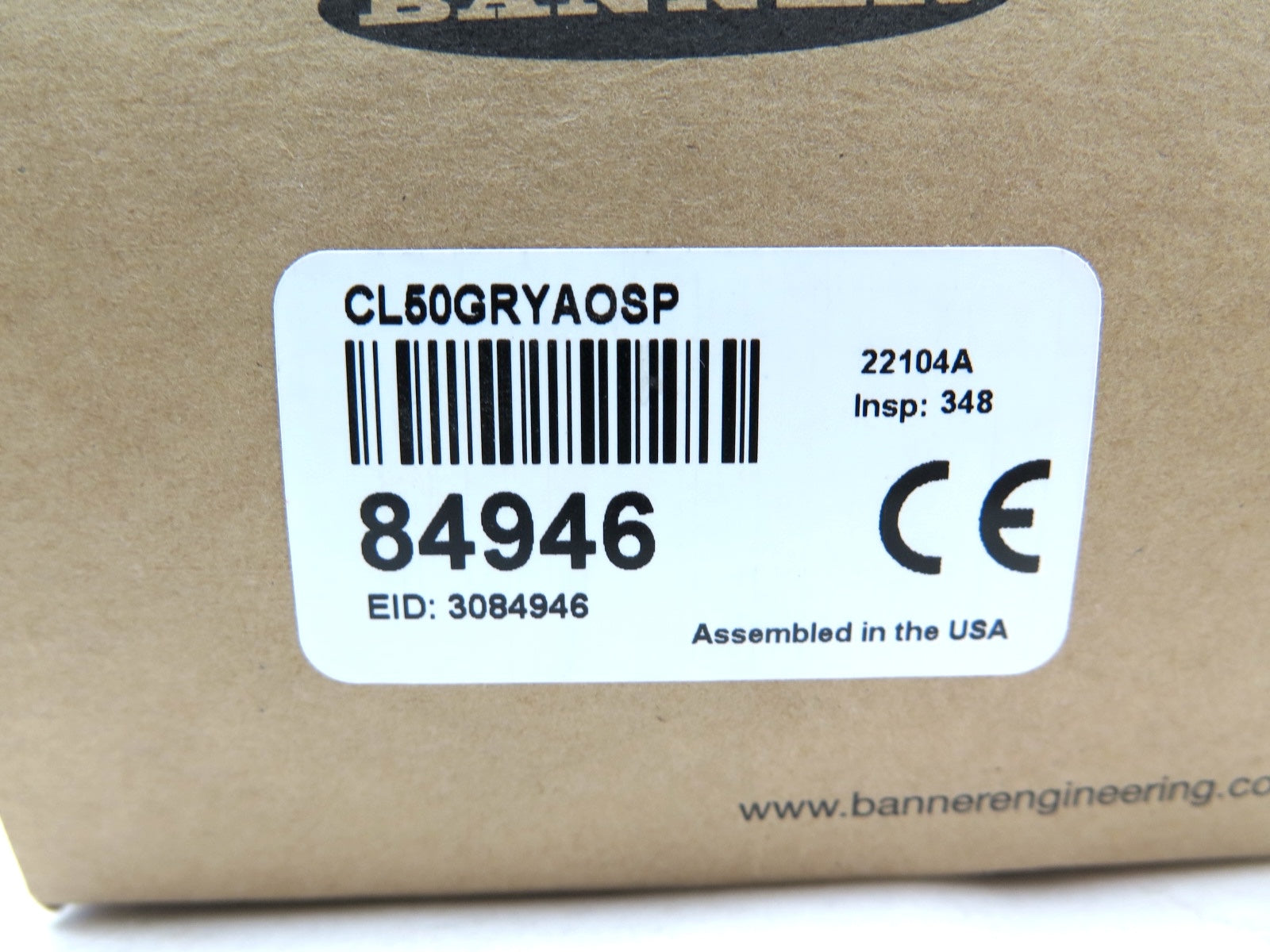 Banner CL50GRYAOSP LED Column Lights 18-30Vdc - Advance Operations
