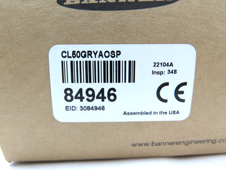 Banner CL50GRYAOSP LED Column Lights 18-30Vdc - Advance Operations