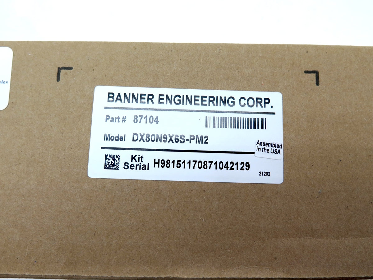 Banner DX80N9X6S-PM2 Wireless Module NODE 900Mhz 10-30Vdc - Advance Operations