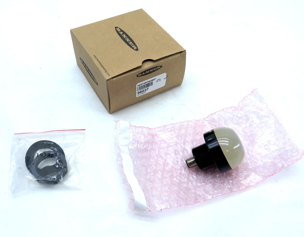 Banner K50APTGRYF2Q-96037 EZ Light 3 Colour Touch Sensor - Advance Operations
