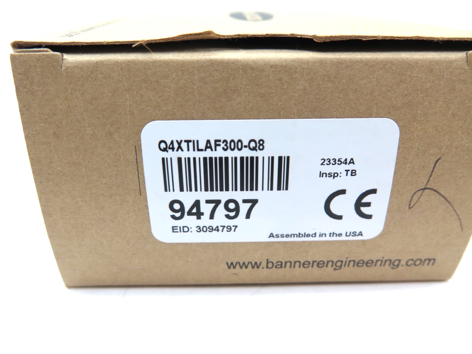 Banner Q4XTILAF300-Q8 / 94797 Laser Sensor - Advance Operations