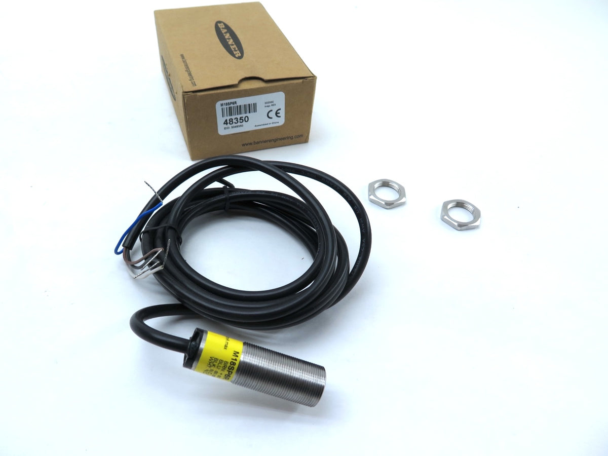 Banner M18SP6R / 48350 Barrel Mount Sensor Metal M18 - Advance Operations