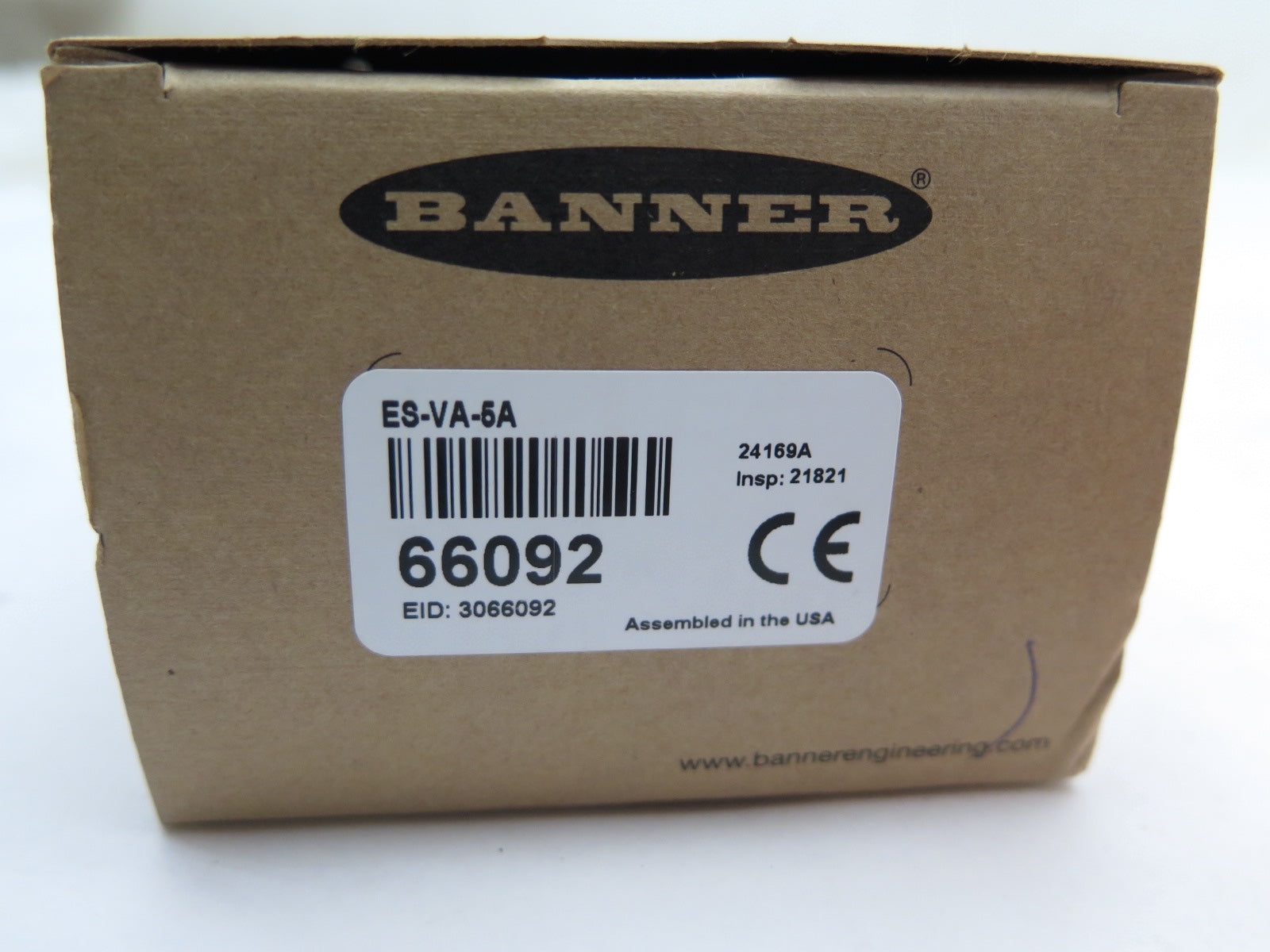 Banner ES-VA-5A / 66092 Safety Relay New In Box - Advance Operations