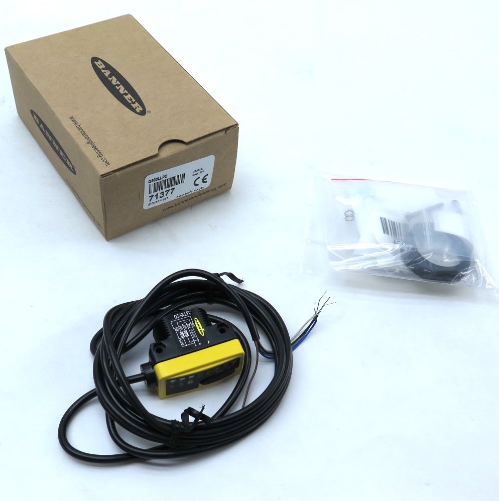 Banner QS30LLPC / 71377 Photoelectric Sensor - Advance Operations