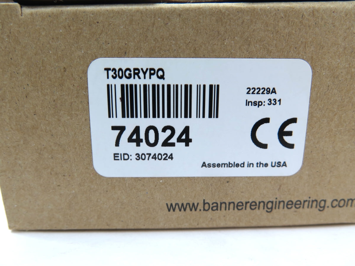 Banner T30GRYPQ / 74024 Proximity sensor - Advance Operations