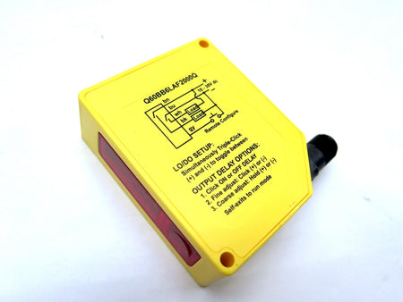 Banner Q60BB6LAF2000Q / 71743 Adjustable Field Laser Sensor - Advance Operations