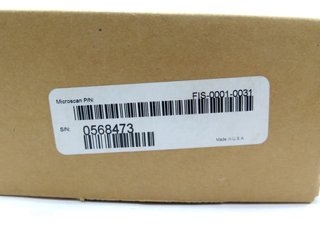 Microscan FIS-0001-0031 Power Device Barcodes - Advance Operations