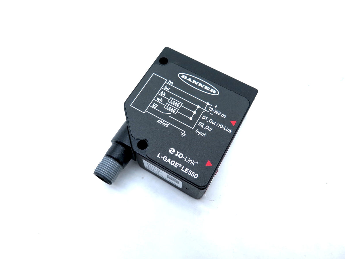 Banner LE550KC1Q  97765 Laser Displacement Sensor 12-30VDC - Advance Operations