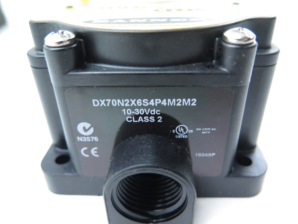 Banner DX70N2X6S4P4M2M2 Sure Cross 900Mhz Node Network Wireless Module - Advance Operations