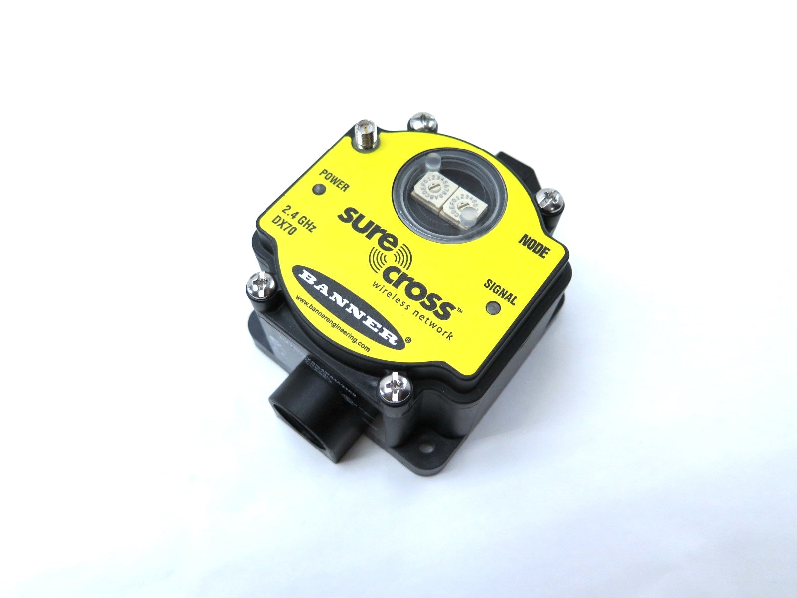 Banner DX70N2X6S4P4M2M2 Sure Cross 900Mhz Node Network Wireless Module - Advance Operations