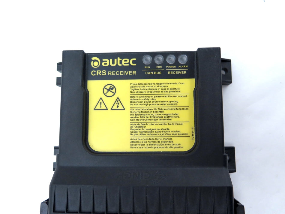Autec CRS Receiver Remote Control Fixed Unit - Advance Operations