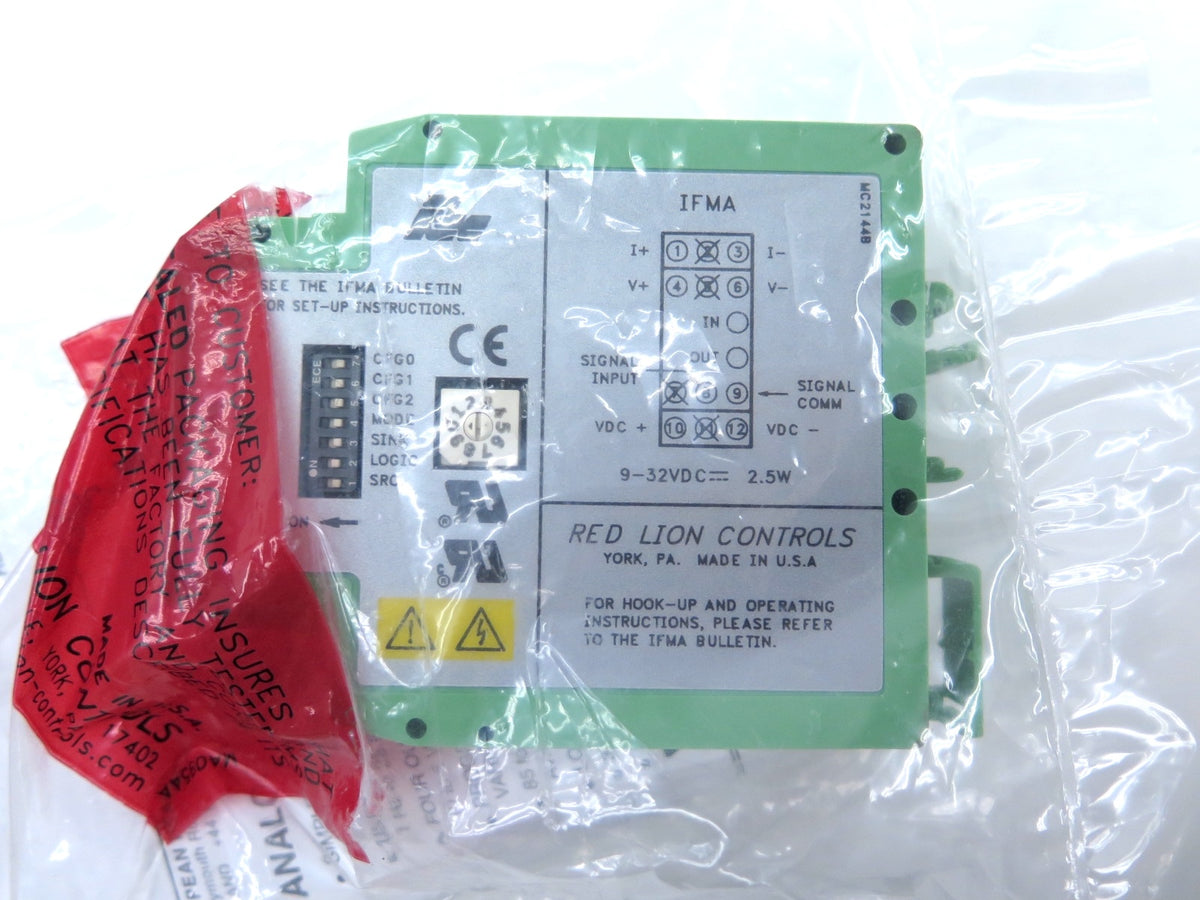 Red Lion MC1866D Control Relay IFMA - Advance Operations