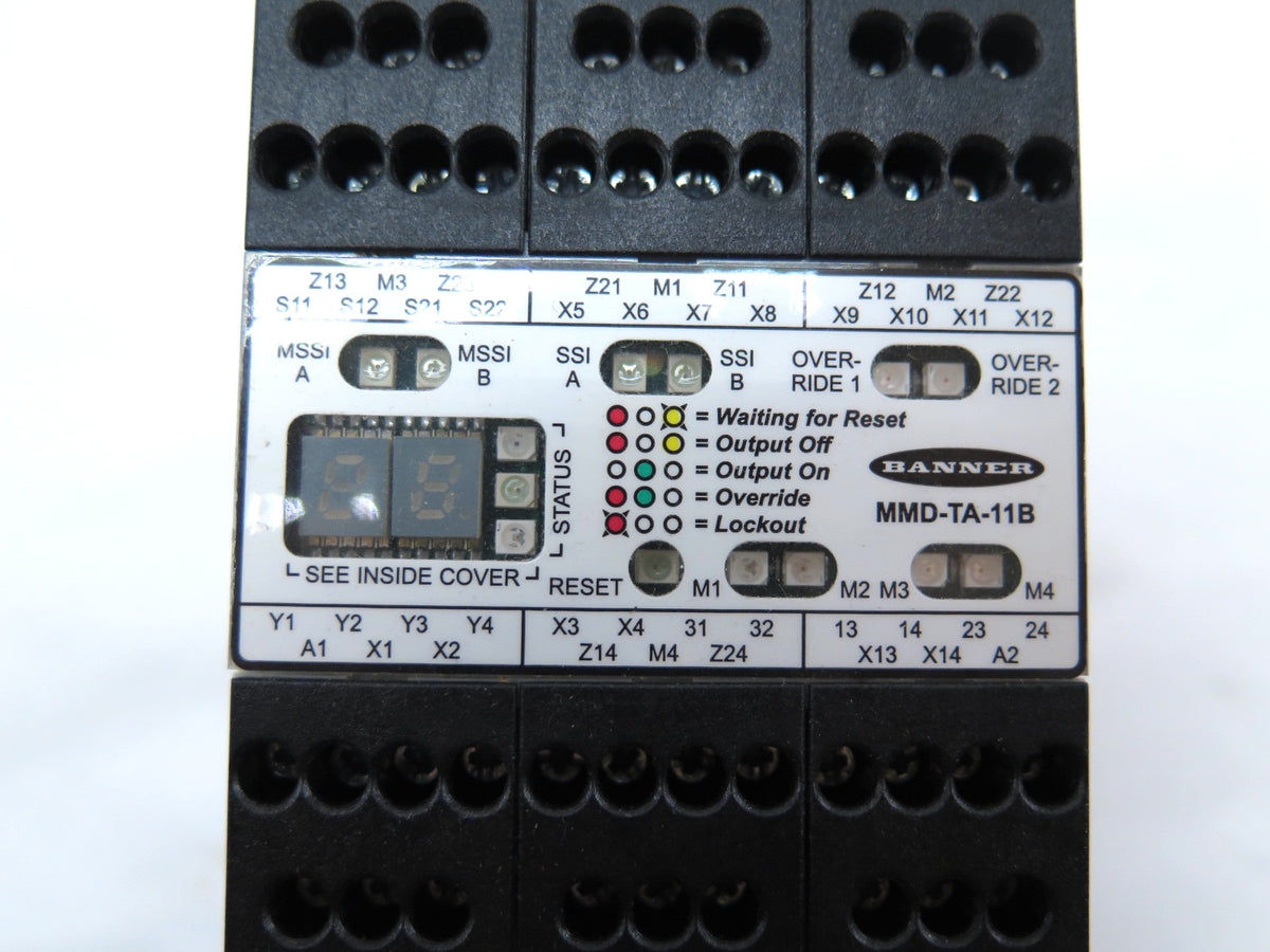 Banner MMD-TA-11B Safety Relay Module Controller - Advance Operations