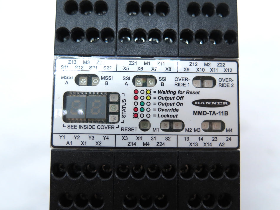 Banner MMD-TA-11B Safety Relay Module Controller - Advance Operations