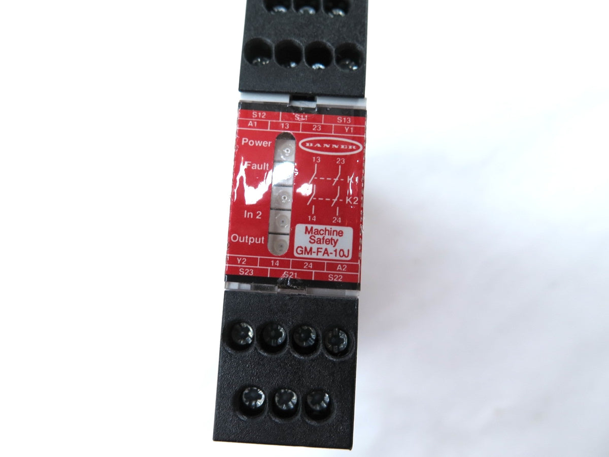 Banner GM-FA-10J Safety Relay Module - Advance Operations
