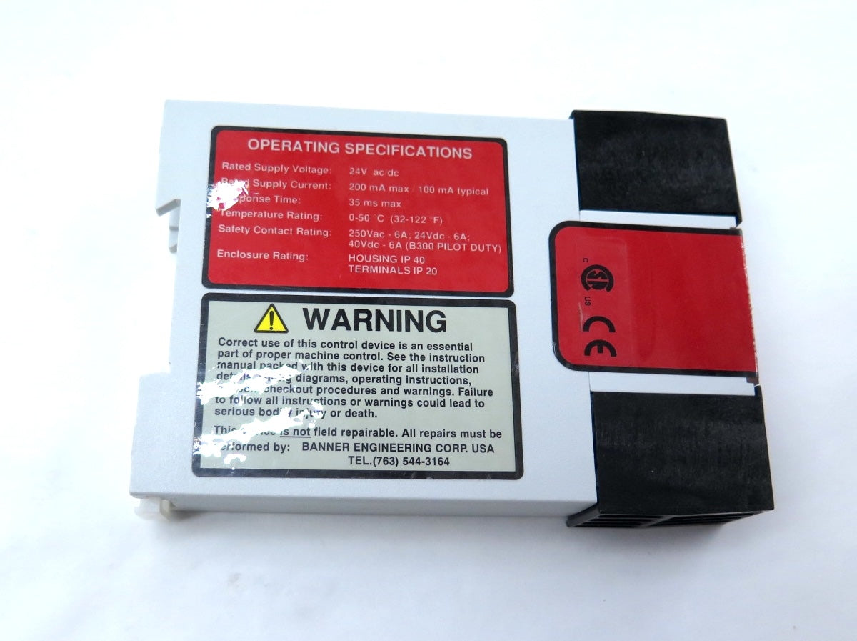 Banner GM-FA-10J Safety Relay Module - Advance Operations