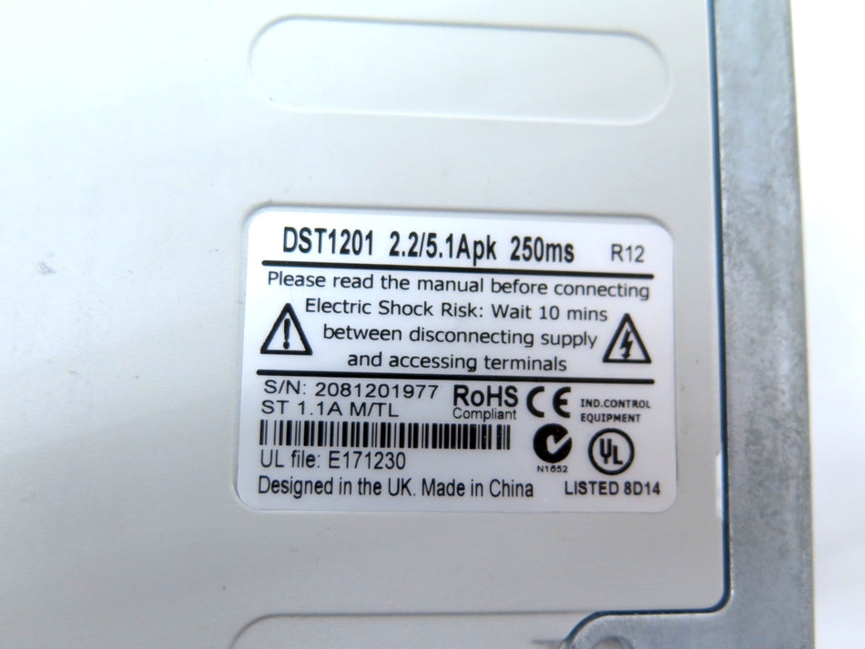 Emerson / Control techniques DST1201 Digitax ST AC Drive 200-240Vac - Advance Operations