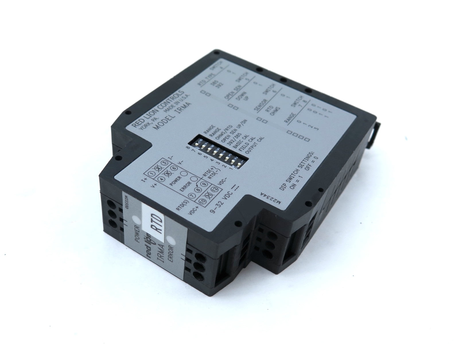 Red Lion Controls Model IRMA 12-42Vdc DIN Rail Module - Advance Operations