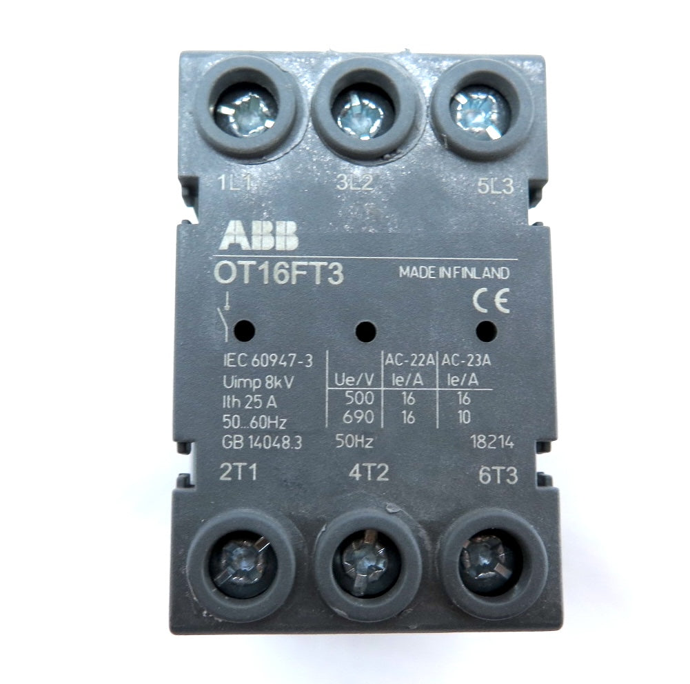 ABB OT16FT3 General Purpose Switch Disconnect 25A - Advance Operations