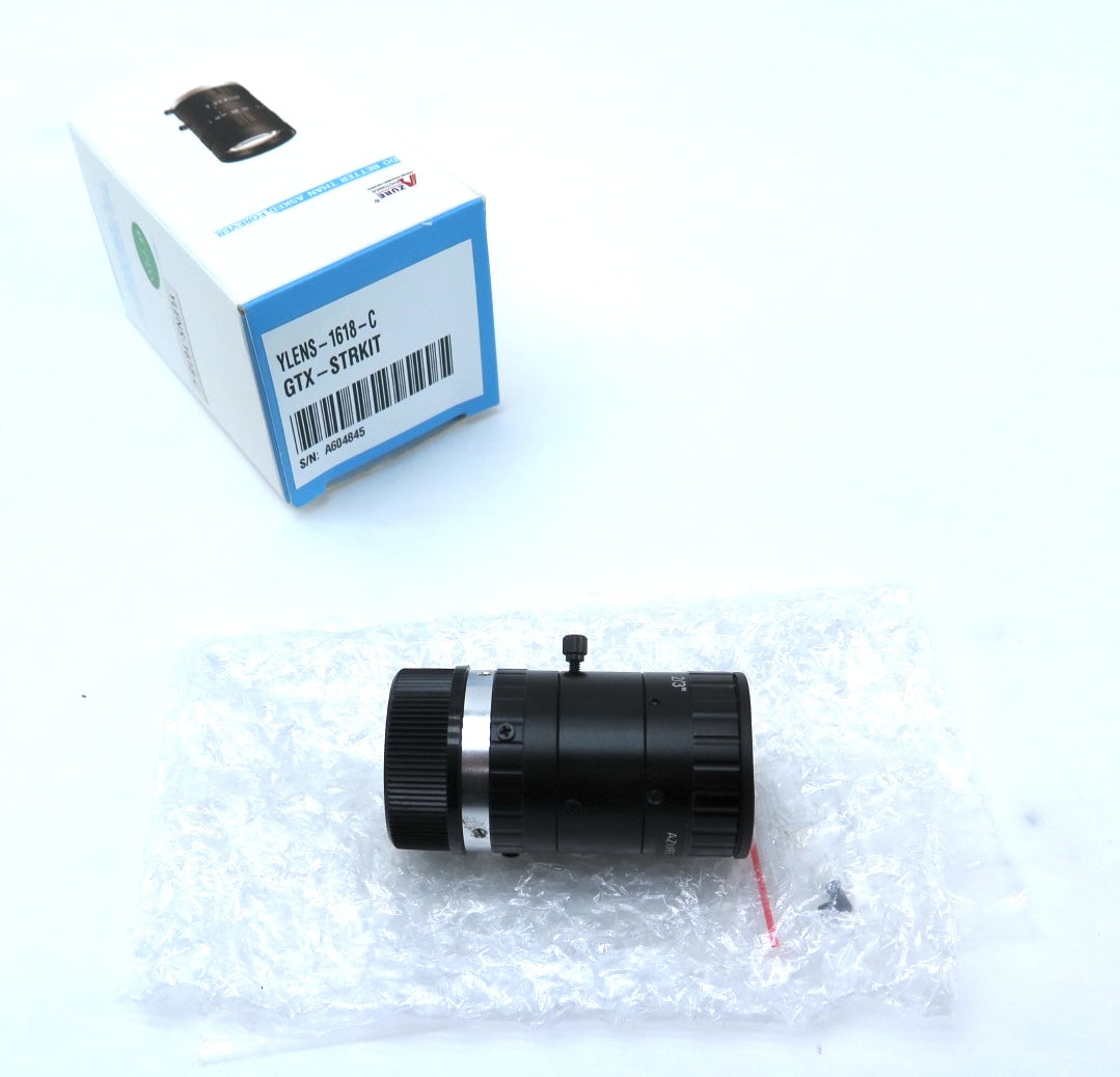 Azure YLENS-1618-C / GTX-STRKIT Machine Vision Lens - Advance Operations
