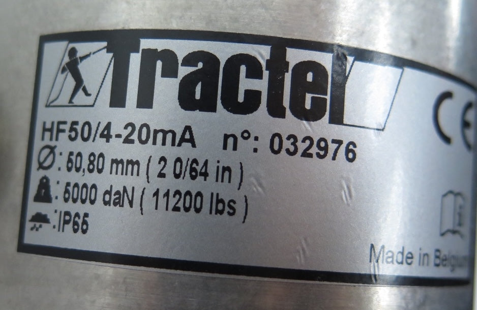 Tractel HF50 Electronic Load Cell 11200LBS IP65 4-20mA - Advance Operations