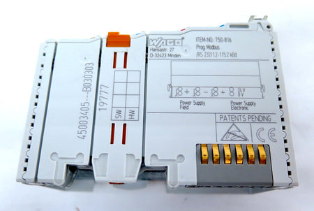 WagoÊ750-816 Programmable Logic Controller Module - Advance Operations