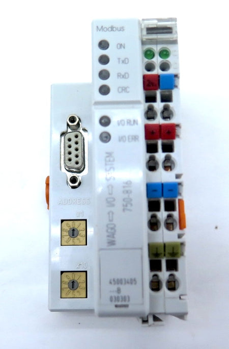WagoÊ750-816 Programmable Logic Controller Module - Advance Operations