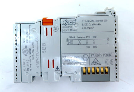 Wago 750-650 RS 232 C PLC Module - Advance Operations
