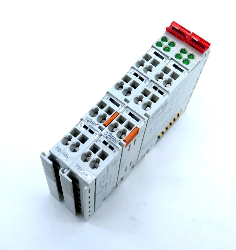 Wago 750-504 Digital Output Module PLC LOT OF 2 - Advance Operations