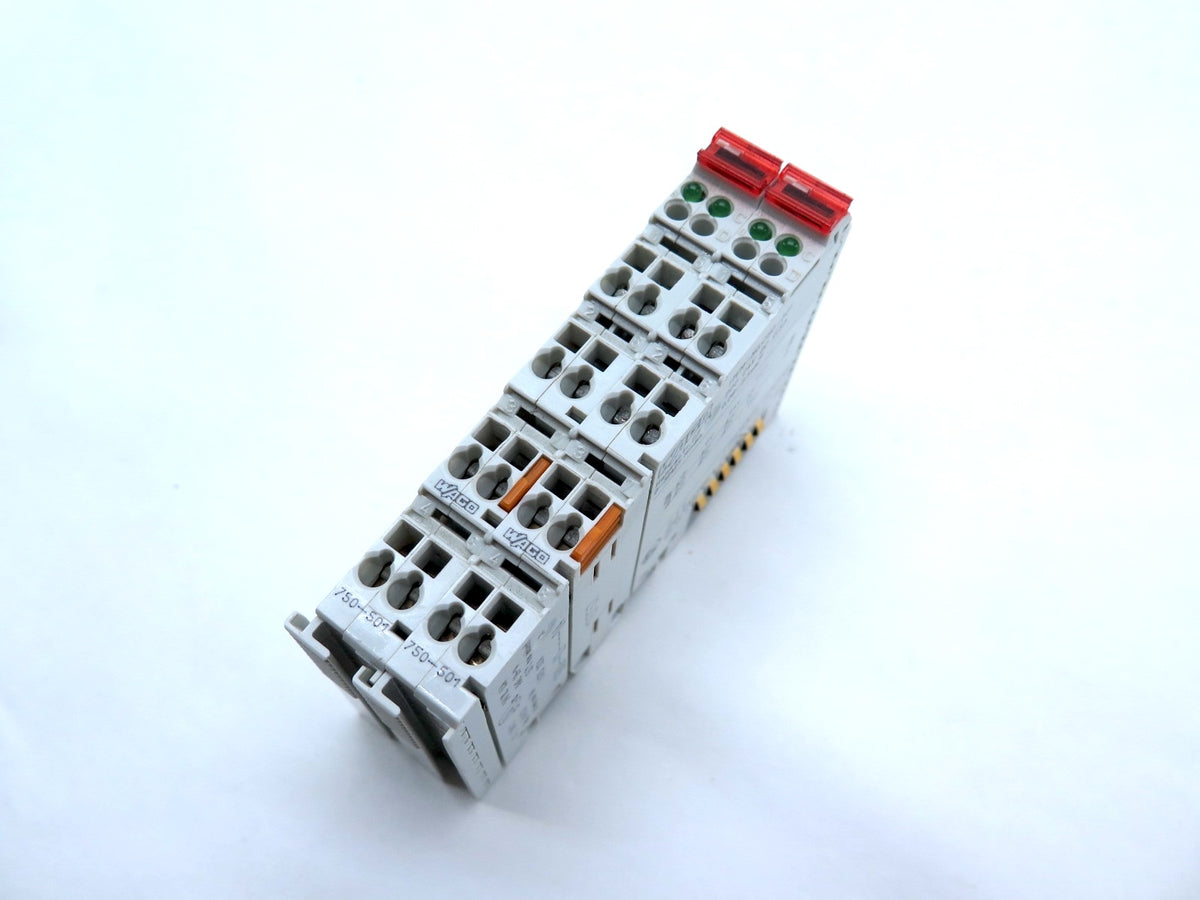 Wago 750-501 Digital Input Module PLC LOT OF 2 - Advance Operations