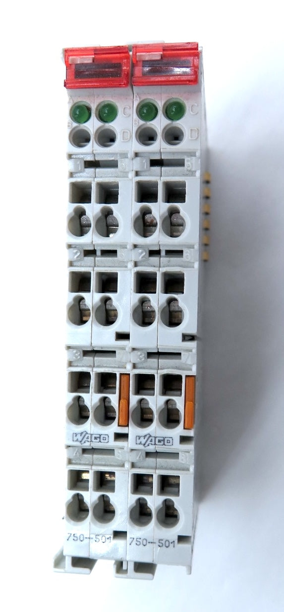 Wago 750-501 Digital Input Module PLC LOT OF 2 - Advance Operations