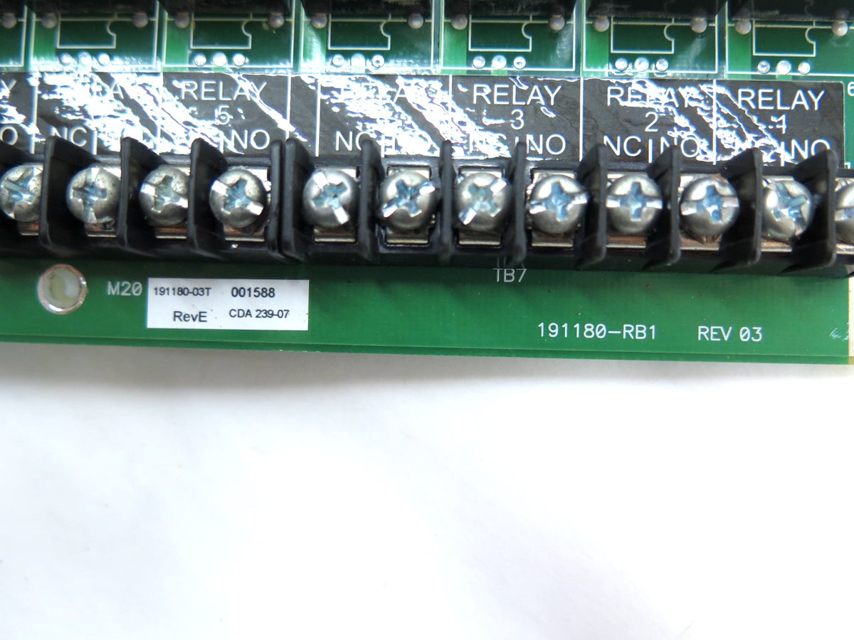191180-03T Rev.E Control Board MINT Condition - Advance Operations