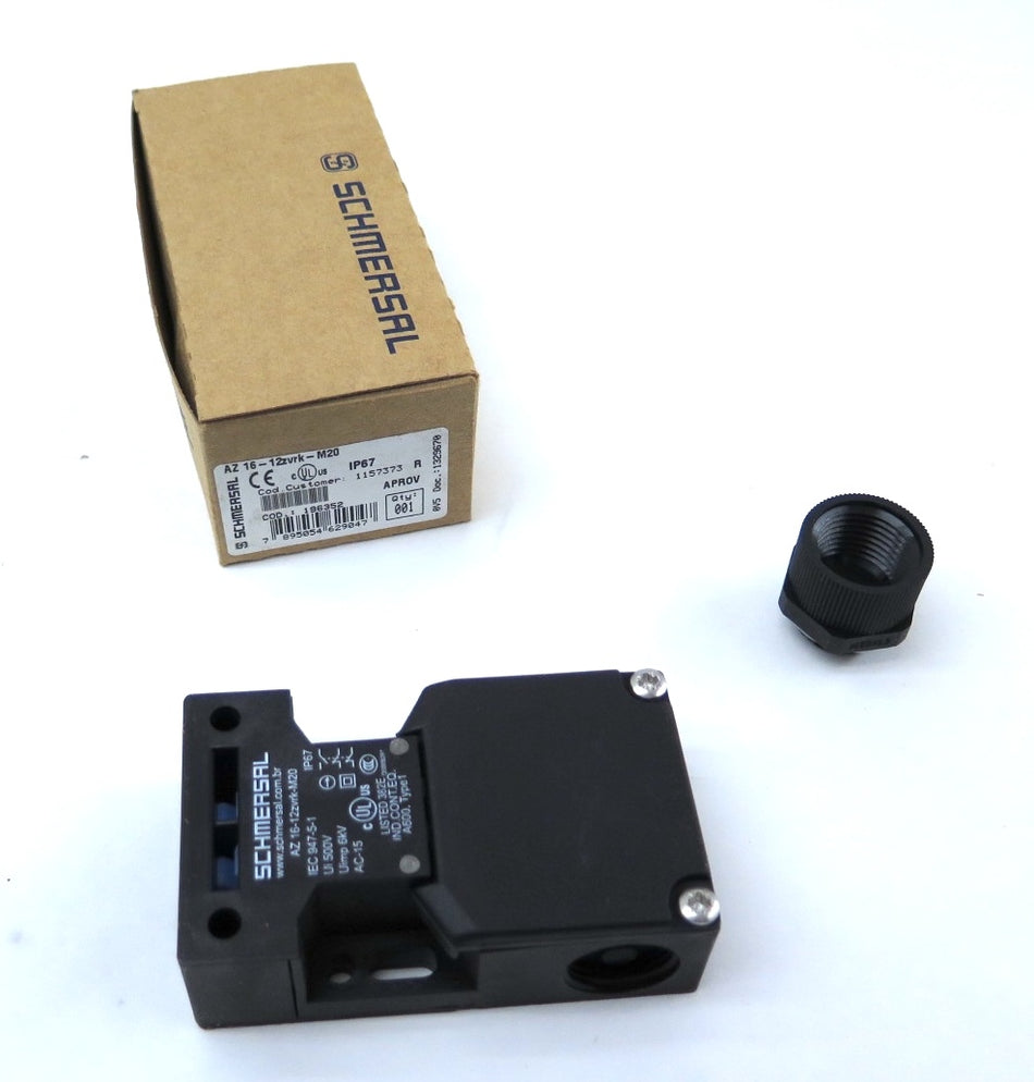 Schmersal AZ 16-12ZVRK-M20 Safety Interlock Switch - Advance Operations