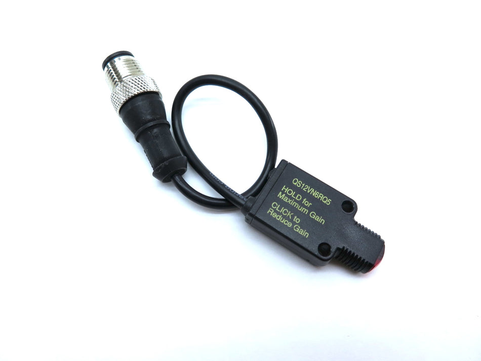 Banner QS12VN6RQ5 Photoelectric Sensor - Advance Operations