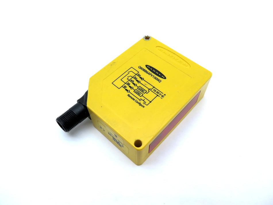 Banner Q60BB6AFV1000Q Photoelectric Proximity Sensor - Advance Operations
