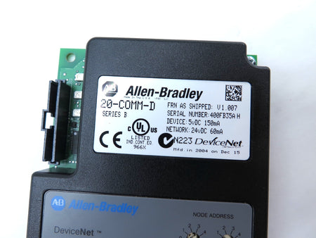 Allen-Bradley 20-COMM-D SER.B PowerFlex DeviceNet Adapter - Advance Operations
