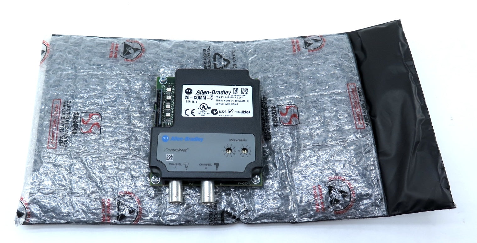 Controlnet Adapter Usb Allen-Bradley 20-COMM-C ControlNet PowerFlex Adapter | Advance Operations