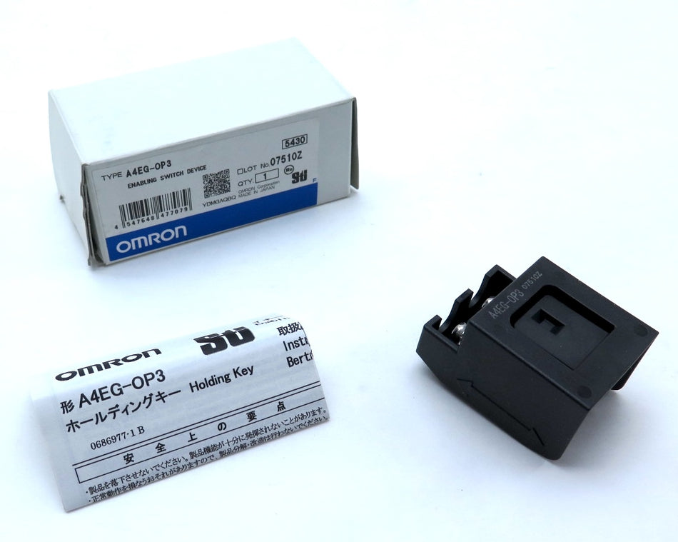 Omron A4EG-OP3 Enabling Switch Device - Advance Operations