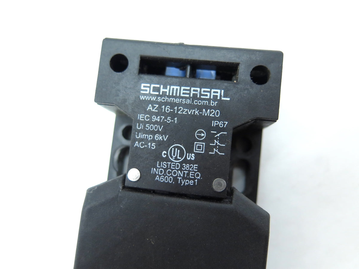 Schmersal Az 16-12ZVRK-M20 Safety Interlock switch - Advance Operations