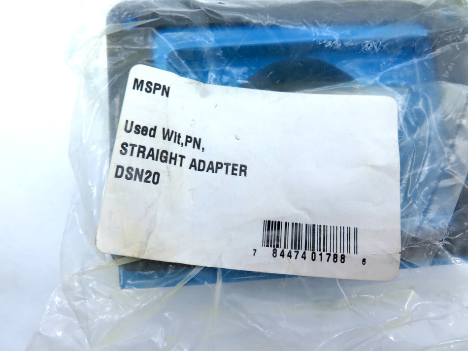 Meltric MSPN Straight Adapter METAL DSN20 - Advance Operations