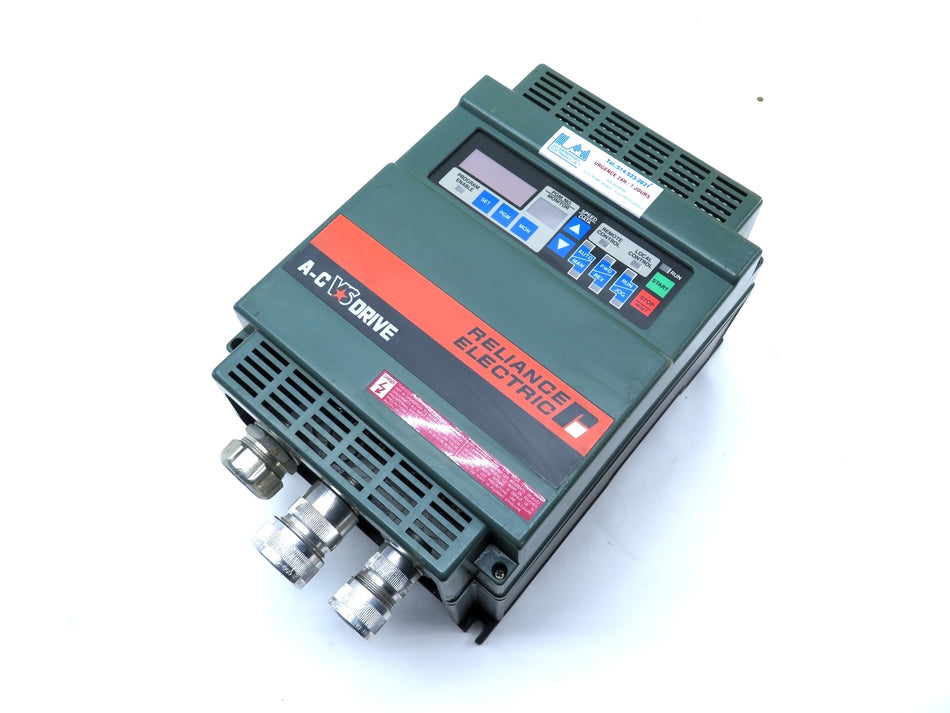 Reliance Electric 2GU21005 AC Drive 6.6Kva 5HP D2-3166 200-230Vac - Advance Operations