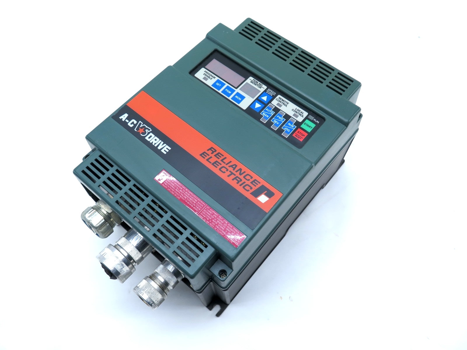 Reliance Electric 2GC21001 / D2-1366 AC Drive 1.7Kva 1HP 200-230Vac 5.3A - Advance Operations